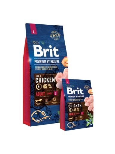 Brit Premium by Nature Adult Large kutyatp