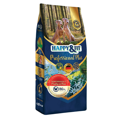 Happy & Fit Professional Plus Performance Poultry&Rice kutyatp