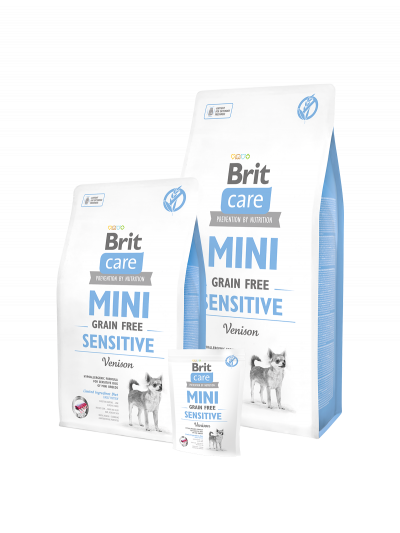 Brit Care Mini Grain Free Sensitive Venison kutyatp