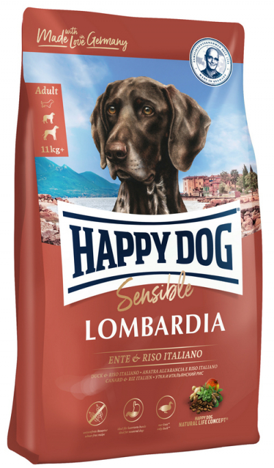 Happy Dog Supreme Sensible Lombardia tp kutynak, happy dog kutyatp