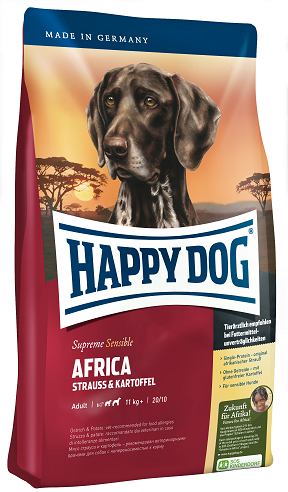 Happy Dog Supreme Sensible Africa tp kutynak (12,5 kg)