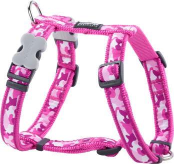 Red Dingo Design Camouflage pink kutyahám (12 mm, nyak 25-39 cm mellkas 30-44 cm)