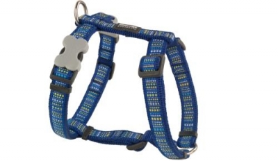 Red Dingo Design Lotzadotz kék kutyahám (20 mm, nyak 36-59 cm, mellkas 45-66 cm )