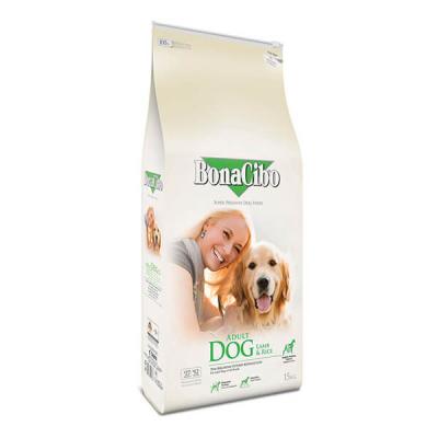 BonaCibo Adult Dog Lamb & Rice kutyatp (15 kg)