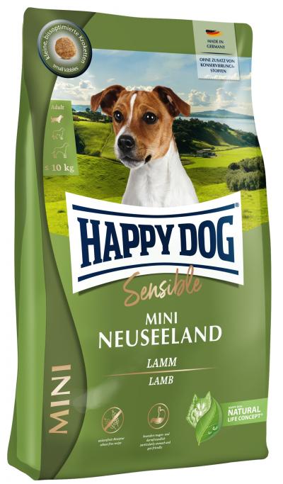 Happy Dog Supreme Sensible Mini Neuseeland táp kutyának (10kg), happy dog kutyatáp