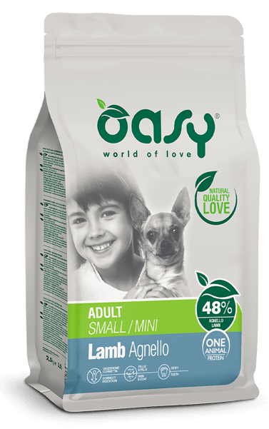 Oasy Dog OAP Adult Small/Mini Lamb kutyatáp (2x12kg (copy))