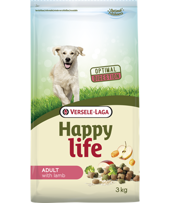 Versele-Laga Happy Life Adult whith Lamb kutyatp