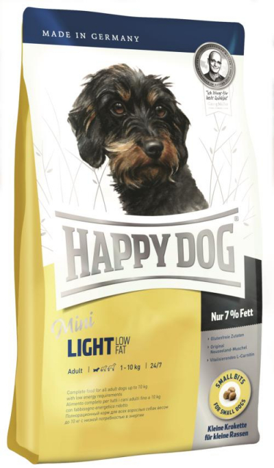 Happy Dog Supreme Mini Light kutyatáp, happy dog kutyatáp