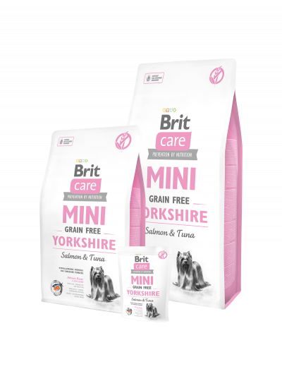 Brit Care Mini Grain Free Yorkshire Salmon & Tuna kutyatáp