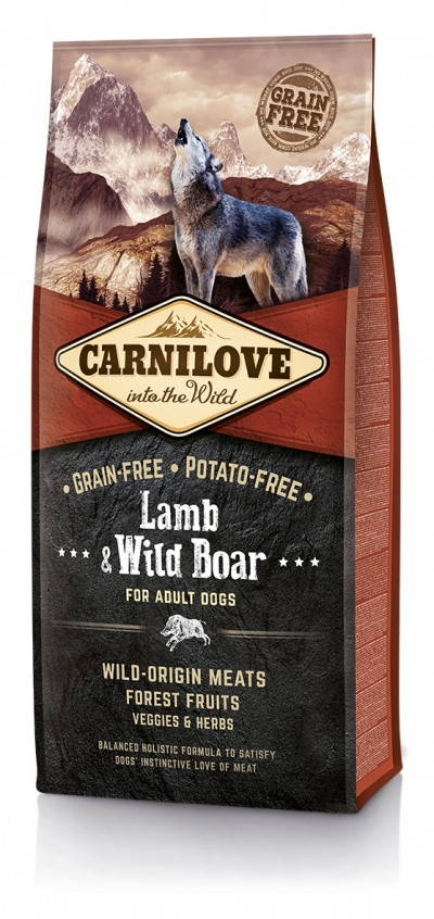 CarniLove Adult Lamb és Wild Boar kutyatáp