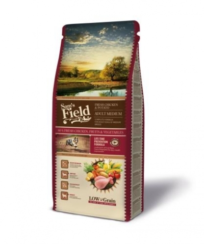 Sam's Field Fresh Adult Medium Chicken & Potato kutyatp (2x13 kg)