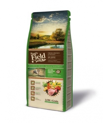 Sam's Field Fresh Puppy Chicken & Potato kutyatp (2x13 kg)