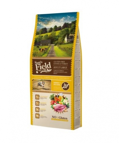 Sam's Field Gluten Free Large Adult Goose & Turkey kutyatp