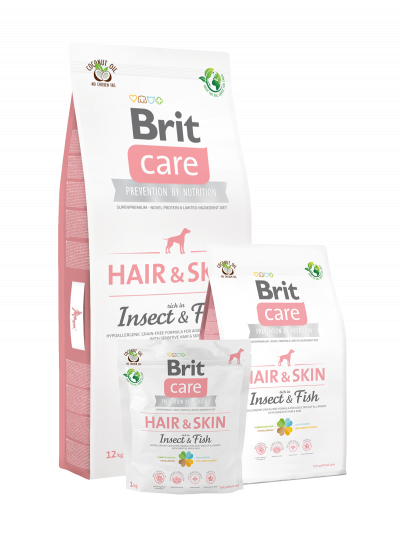 Brit Care Hair&Skin Insect & Fish kutyatáp