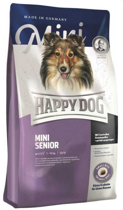 Happy Dog Supreme Mini Senior kutyatáp, happy dog kutyatáp