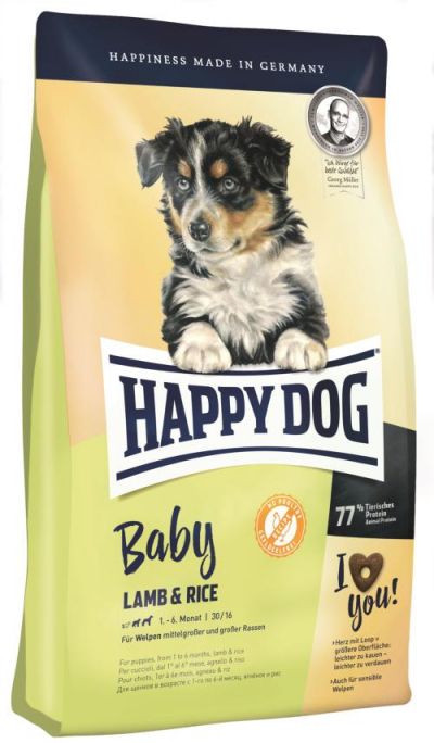 Happy Dog Supreme Baby Lamb & Rice kutyatáp, happy dog kutyatáp