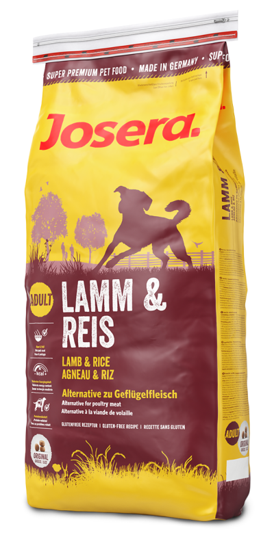 Josera Lamb and Rice kutyatp, tp kutya, kutyaeledel