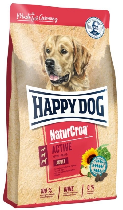 Happy Dog NaturCroq Active táp kutyáknak, happy dog kutyatáp