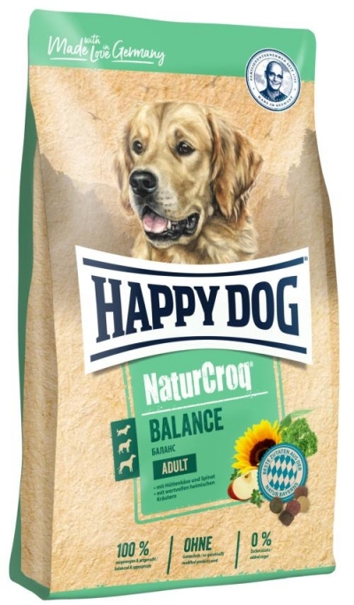 Happy Dog NaturCroq Balance táp kutyáknak, happy dog kutyatáp