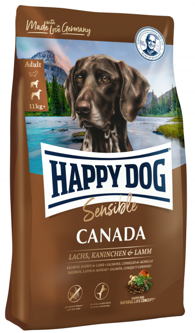 Happy Dog Supreme Sensible Canada táp kutyának (2x11kg)