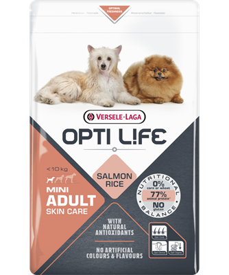 Versele-Laga Opti Life Adult Mini Skin Care kutyatp