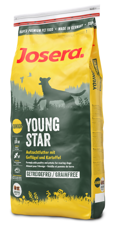 Josera Youngstar kutyatp, tp kutya, kutyaeledel