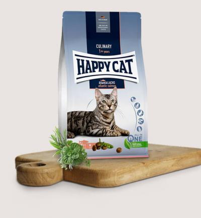 Happy Cat Culinary Adult Atlantik Lachs - Lazac macskatáp