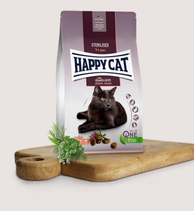 Happy Cat Sterilised Atlantic Lachs - Lazac macskatp