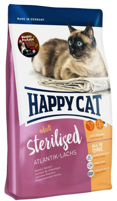 Happy Cat Fit & Well Adult Sterilized Lazac macskatáp