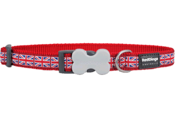 Red Dingo nyakrv Design Union Jack Flag on Red (25 mm x 41-63 cm)