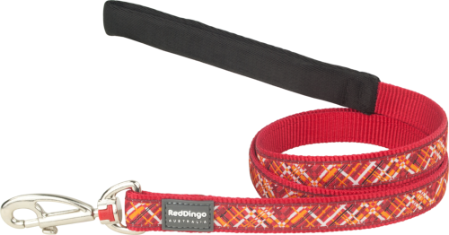 Red Dingo Design Flanno piros kutyaprz