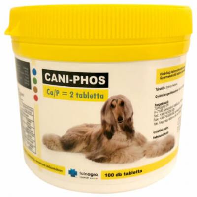 Cani-Phos táplálékkiegészítő Ca/P=2, izület védő tabletták kutyának