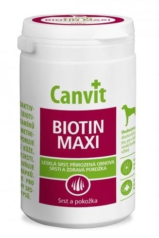 Canvit Biotin Maxi tabletta, Szőrzet és bőr minőséget javító készítmények kutyáknak