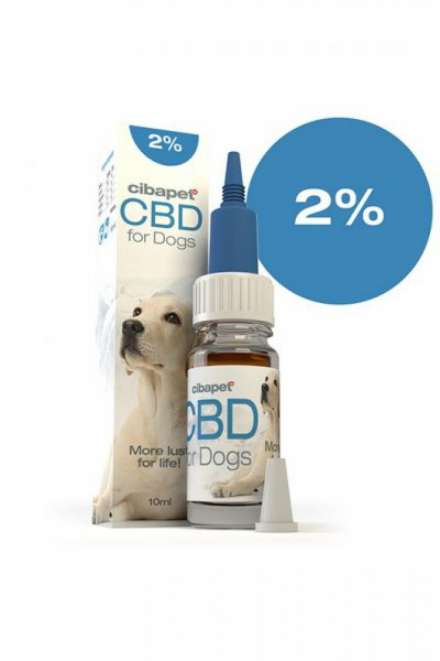 CBD Cibapet olaj kutyknak 2%